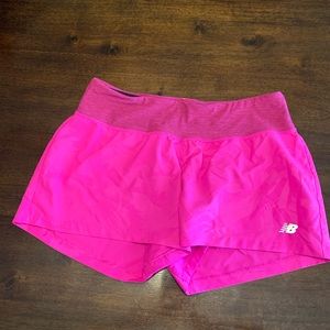 Pink women’s athletic shorts
